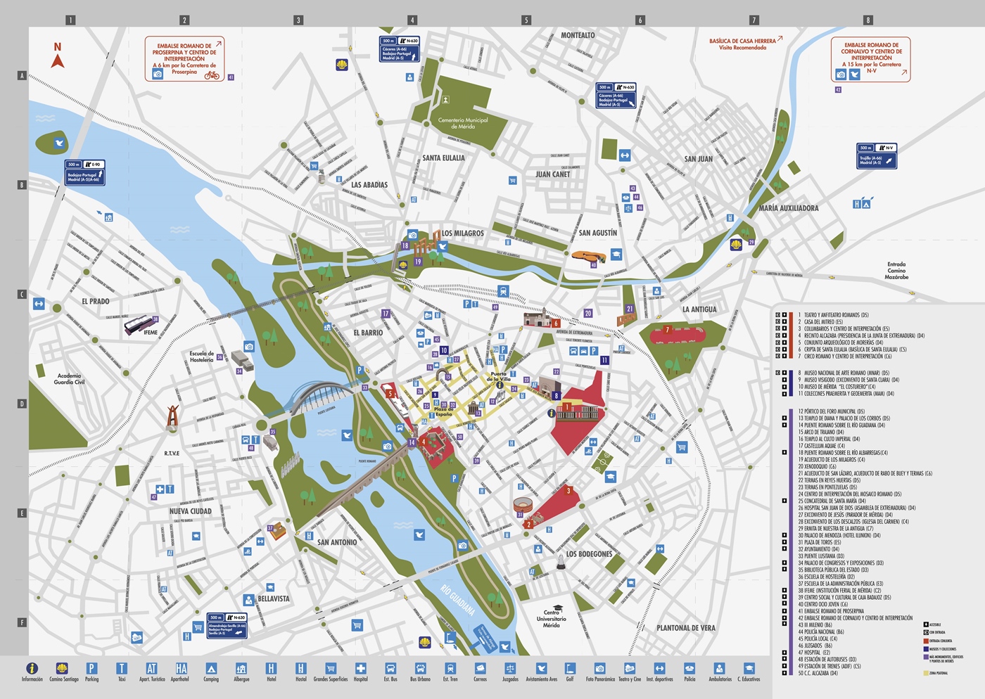 Plan of the city